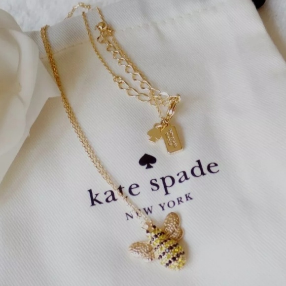 Kate Spade Perfect Picnic Bee Necklace - Picture 2 of 3